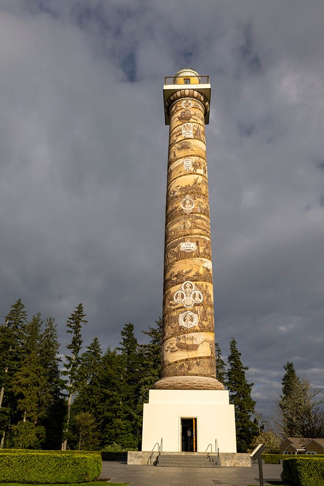 The Column in Astoria, Oregon, USA